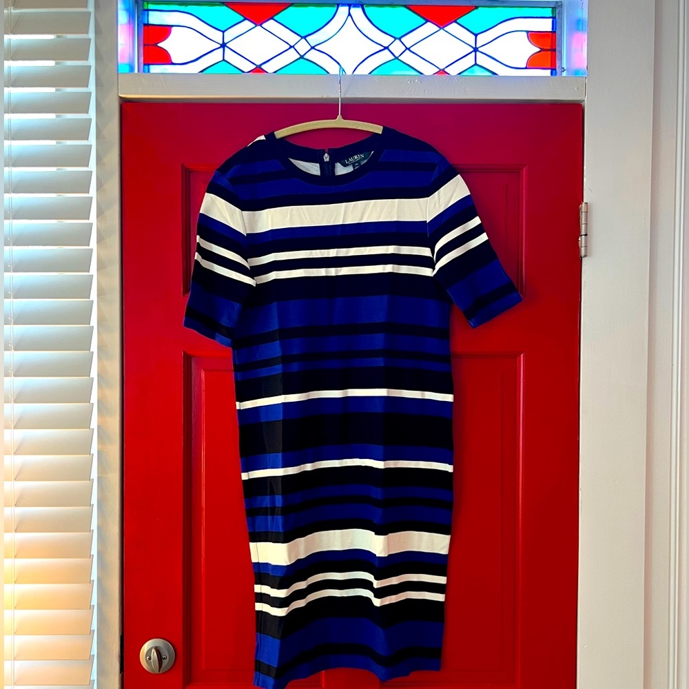 Ralph Lauren striped knit dress, size XS